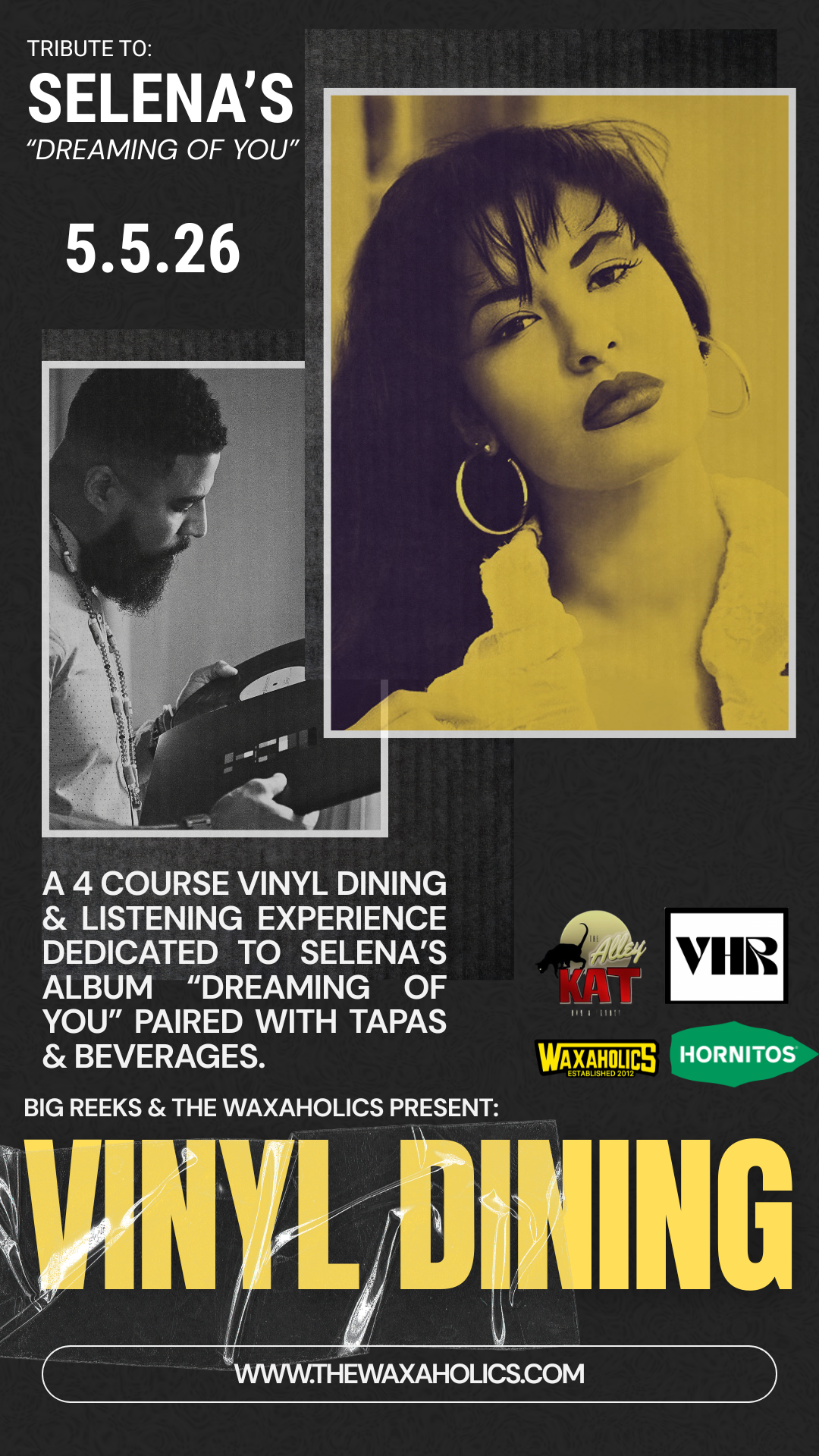 Vinyl Dining: A Tribute to Selena's "Dreaming of You"