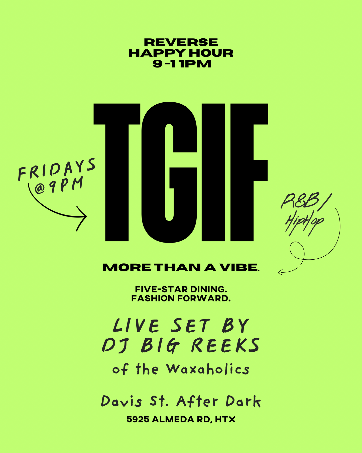 TGIF: More Than A Vibe