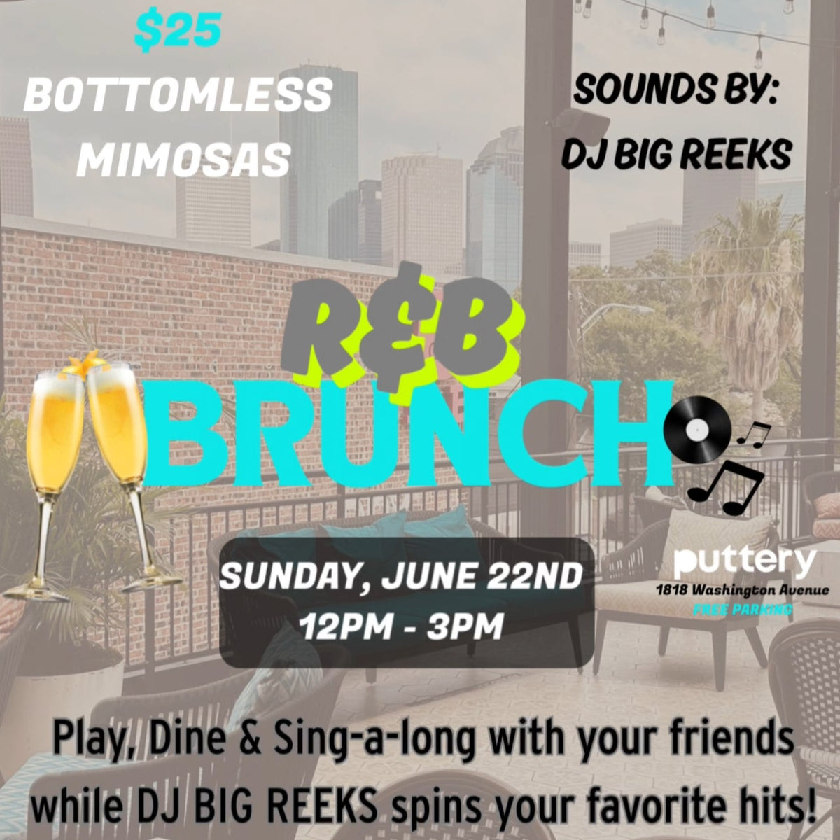 R&amp;B Brunch at Puttery