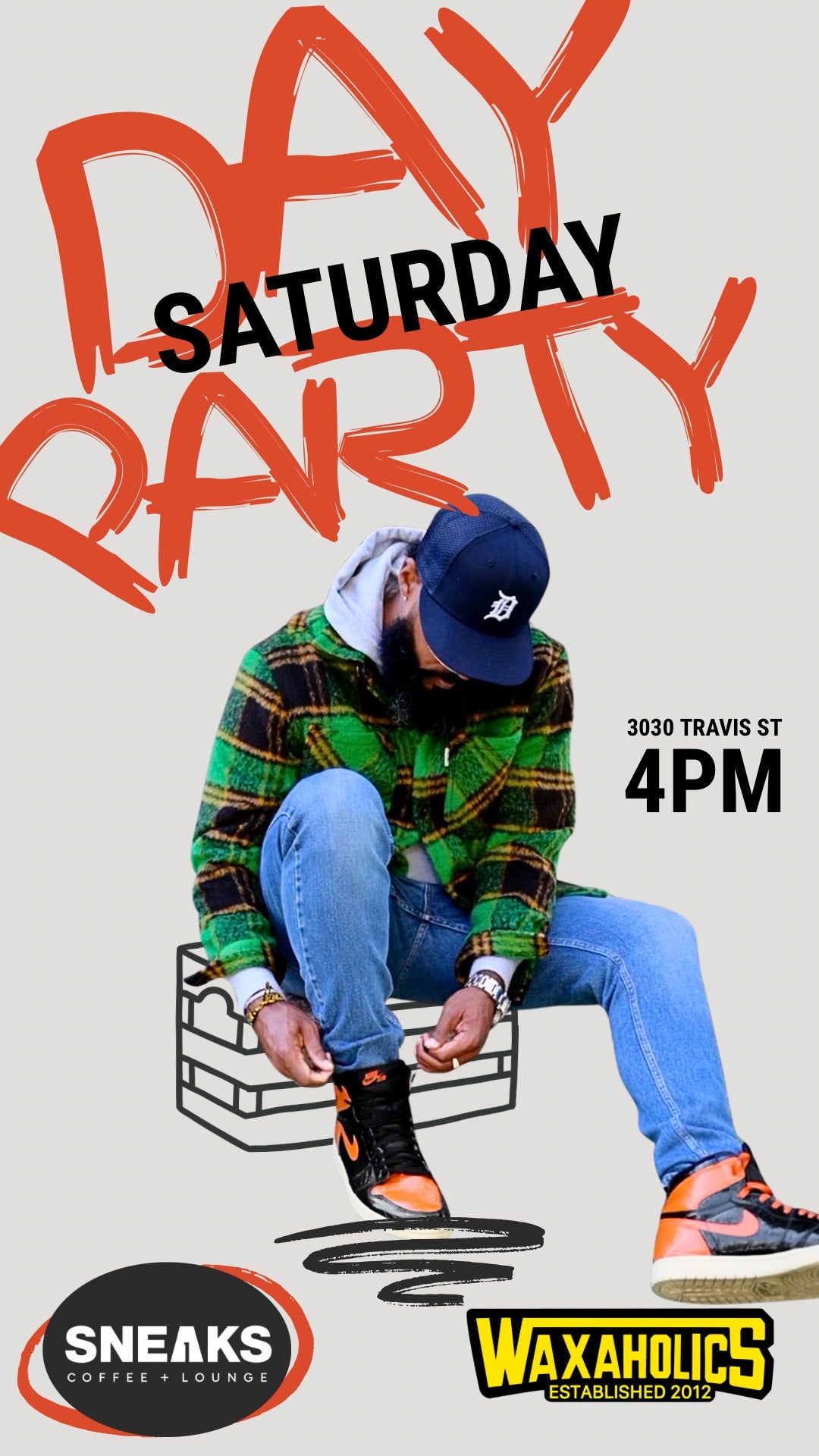 SNEAKS Day Party - Saturdays at Davis Street