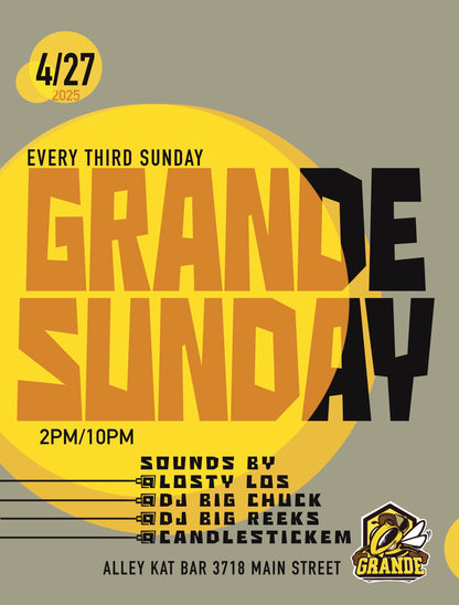 GRANDE! Every Third Sunday