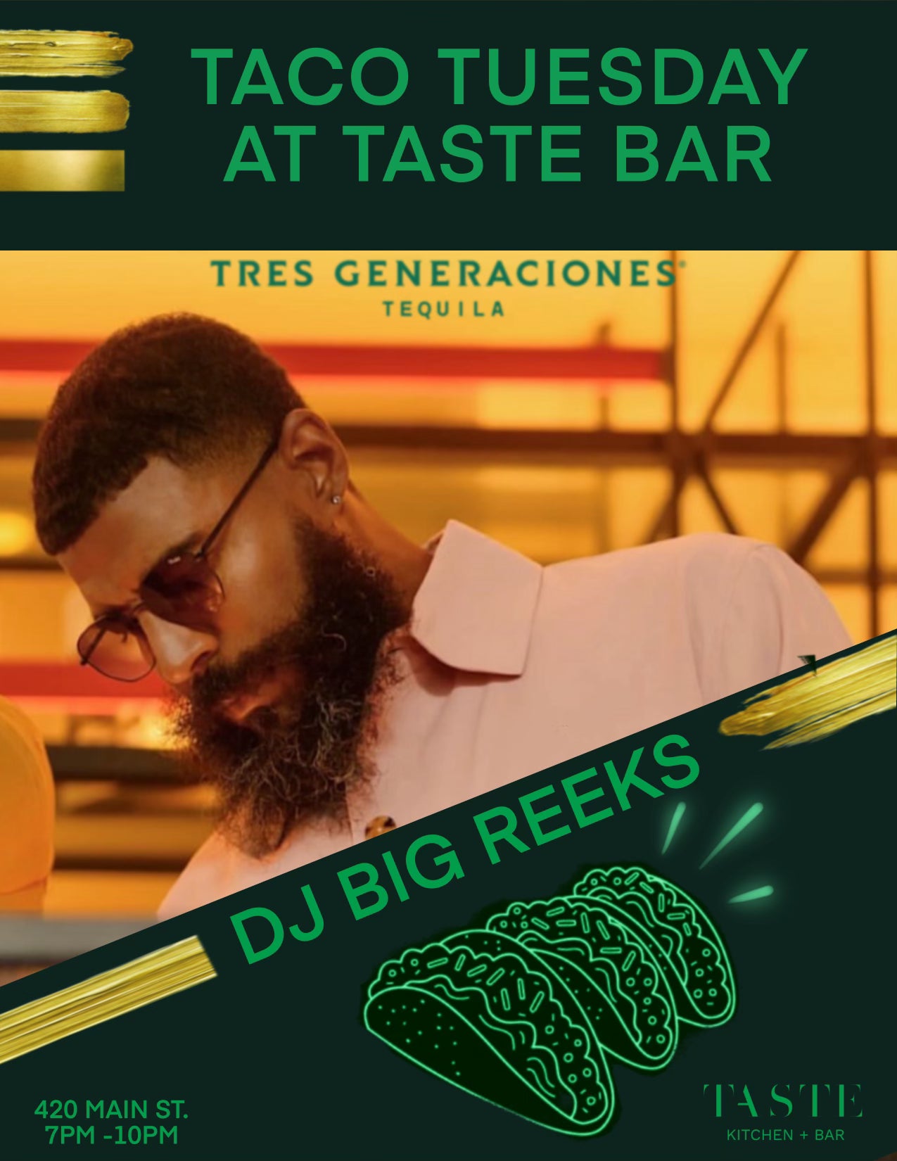 Taco Tuesday at TASTE Bar