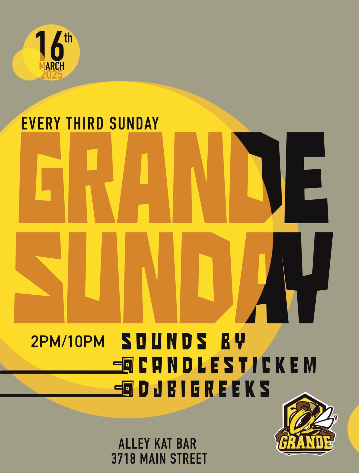 GRANDE! Every Third Sunday