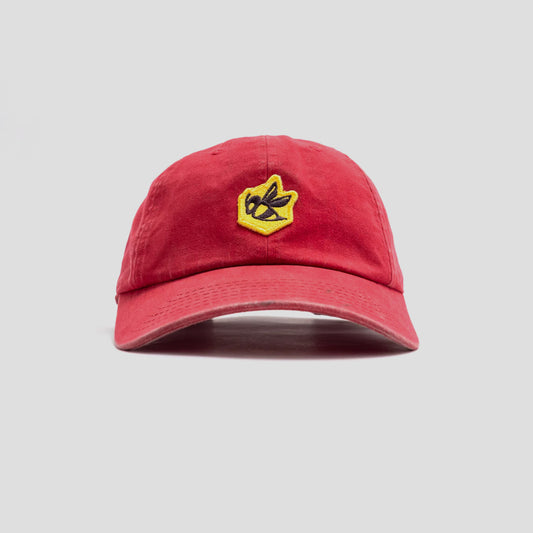 The Waxaholics Dad Hat - Red