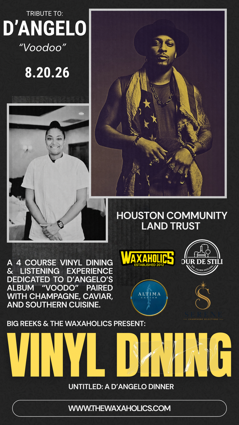 Vinyl Dining: A Tribute to D'Angelo, Caviar, Champagne, and Southern Cuisine