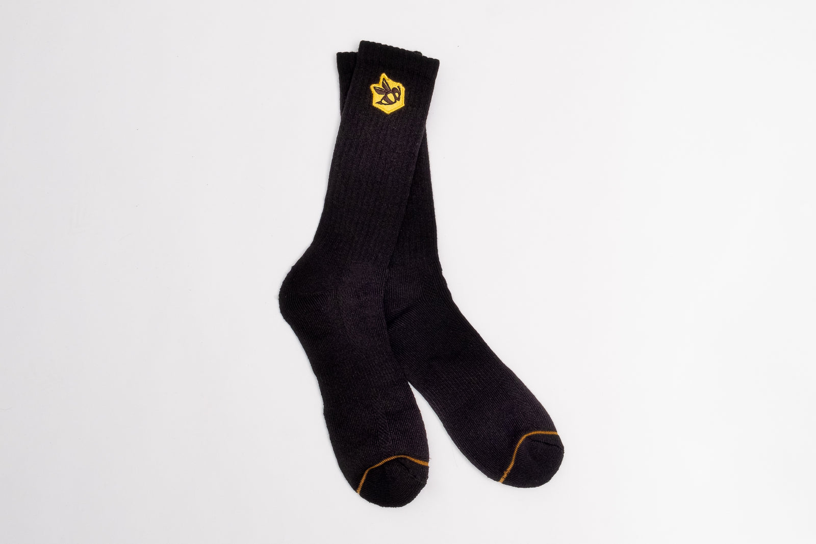 The Waxaholics Crew Socks - Black