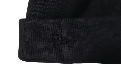 Bee Patch New Era Beanie - Dark Grey