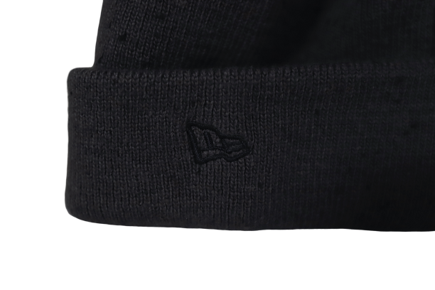 Bee Patch New Era Beanie - Dark Grey