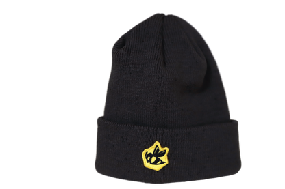 Bee Patch New Era Beanie - Dark Grey
